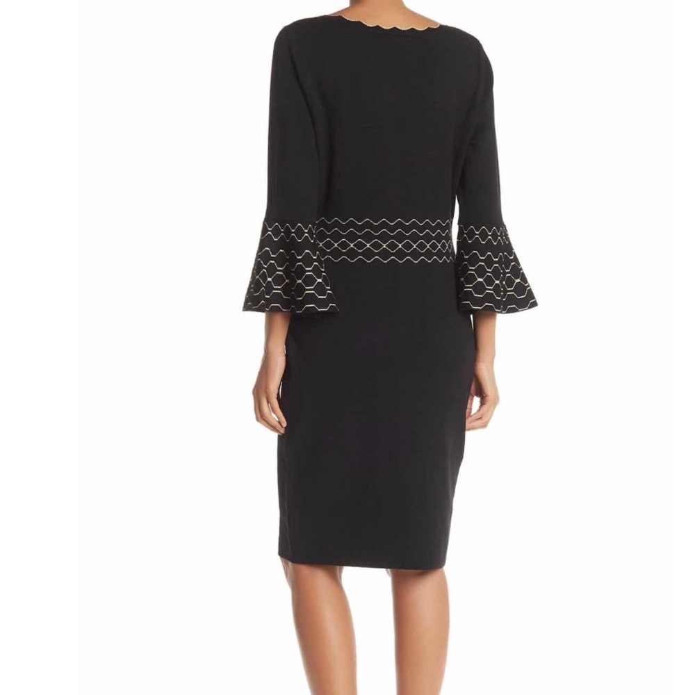 Nina Leonard bell sleeve sweater dress NWT… - Picture 2 of 4
